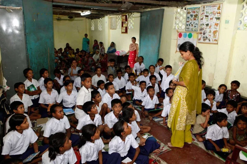 Children of Primary Section Learning